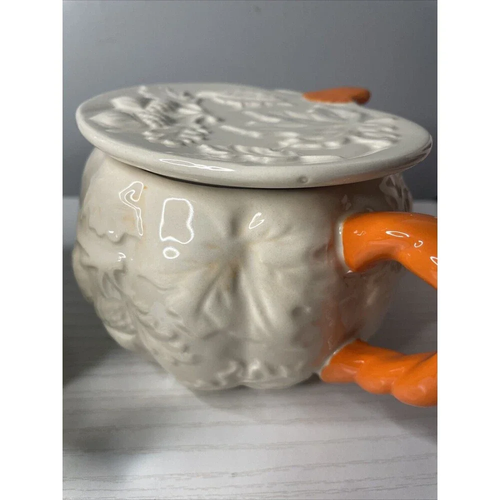 Temp-tations Flip n Sip Mugs Set of 2 Harvest Fall Ceramic Drinkware
